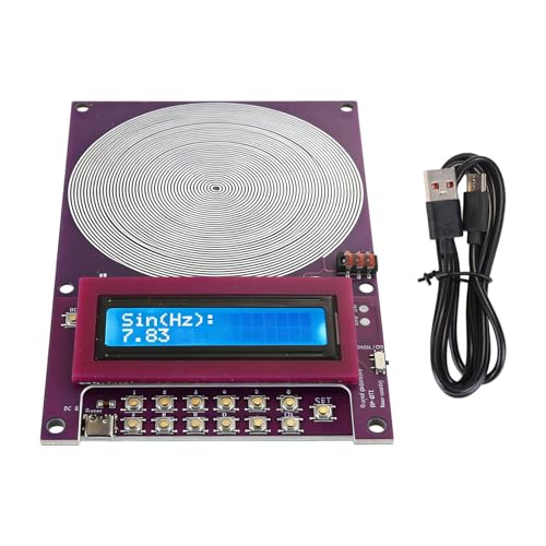 Generador de frecuencia ajustable de 0,1Hz-30kHz con ondas sinusoides para pruebas de resonancia