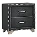 Coaster Melody Nightstand, Black