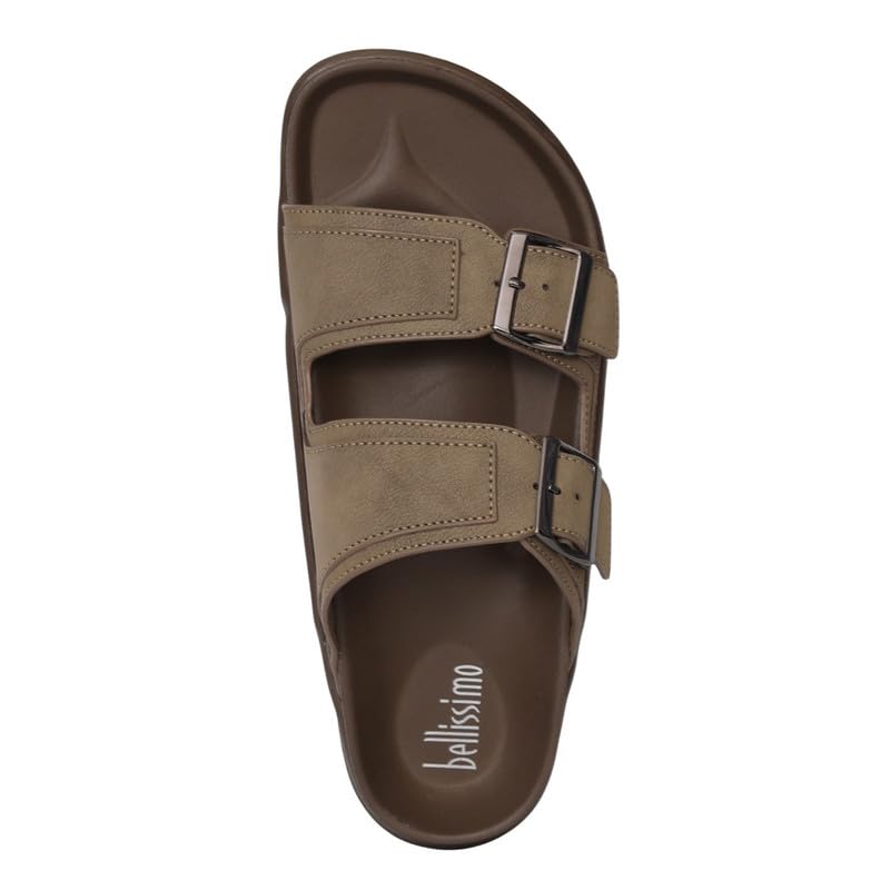Image of Bellissimo Men's Twinforge Buckle Slides