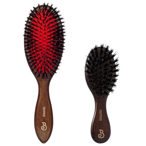 Brosses en Hêtre Massif L'Artisan Brossier : l'excellence du pur poil de sanglier fabriqué en France