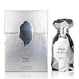 A CENTER Marwa Men's Cologne 100ml Spicy Woody Eau de Parfum Bergamot Geranium Guaiac Wood Scent Gift for Him