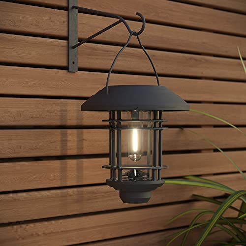 Hadleigh - Lámpara de pared solar colgante de bronce para exteriores Cover