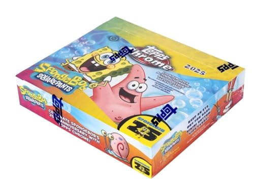 2025 Topps �N���[�� �X�|���W�{�u �X�N�G�A�p���c 25���N�L�O�z�r�[�{�b�N�X
