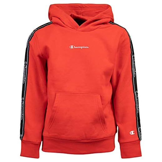 Champion Logo tejp barn huvtröja.