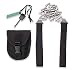 Loaded Edge Pocket Chainsaw 36" Inch Plus Firestarter - Camping Survival Gear - 3X Faster with Cutting Blade - Tactical Travel Chainsaw with Carrying case - U.S. Veteran Approved!