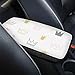 Cubierta impermeable para reposabrazos de coche Tarjeta de felicitación Crown Little Princess Universal Auto Center Consola Cubierta Cojín Auto Apoyabrazos Cubierta Reposabrazos Asiento Cubierta