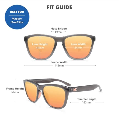 Image of Knockaround Square Polarized Sunglasses for Men & Women - UV400 Protection
