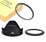 Fotasy LH-JDC100K 67mm Filter Adapter/Lens Hood Set, MRC Nano Multi-Coated UV HD for Canon PowerShot G3 X, replaces anon LH-DC100 & FA-DC67B