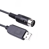 USB to 6 Pin Radio CAT Cable Remote Control for Kenwood TS440S Transceiver Serial Adapter