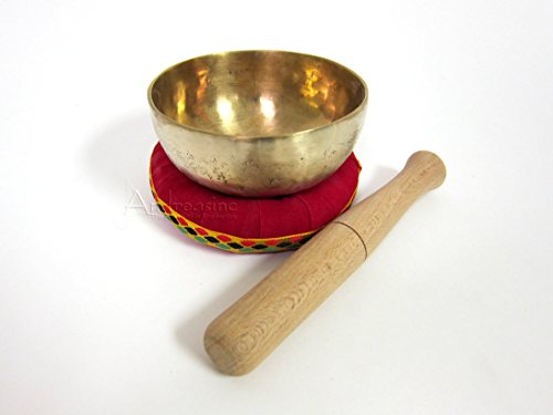 DOBANI Singing Bowl, Plain, 4.5-Inch Cover