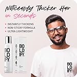 Boldify Hair Thickening Serum - Best Hair Thickening Products for Women & Men, Instant Hair Thickener - Natural 3-in-1…