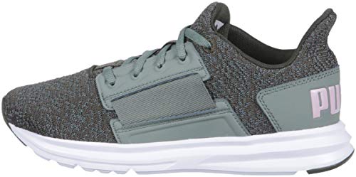 Puma Women's Enzo Cross Trainer, Forest Night-Laurel Wreath-Winsome Orchid, 6.5 M US