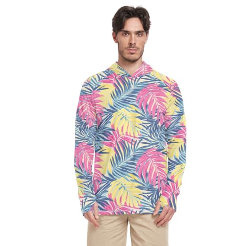 Sweat-shirt de soleil homme UPF 50+ à manches longues et séchage rapide