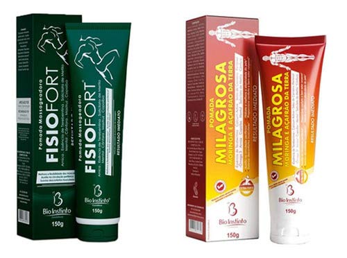 Pomada Fisiofort Bio Instinto Pomada Massageadora Milagrosa