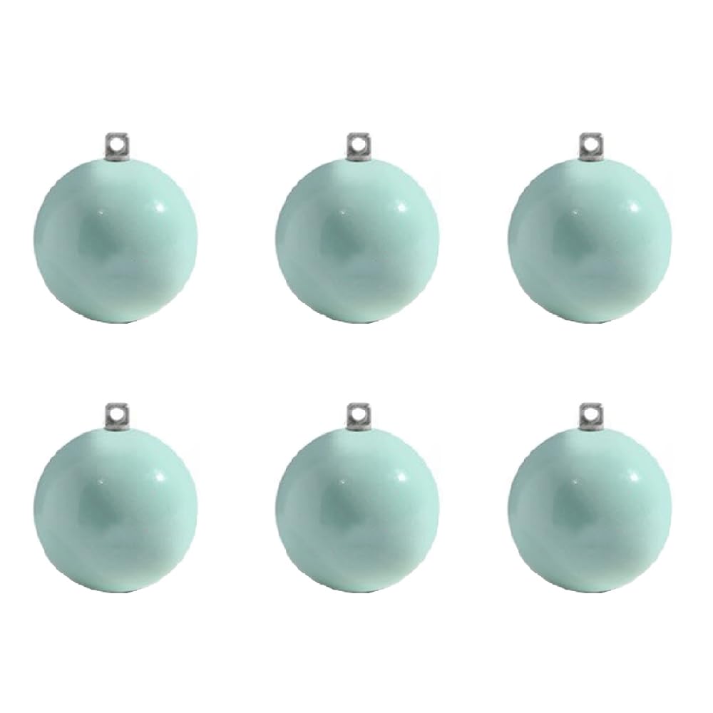 Fishing Sinker Weights, 6 Pcs 250g Small Round Deep Sea Fishing Weights, Fishing Tackle Accessories for Saltwater Freshwater Sea Fishing, Green