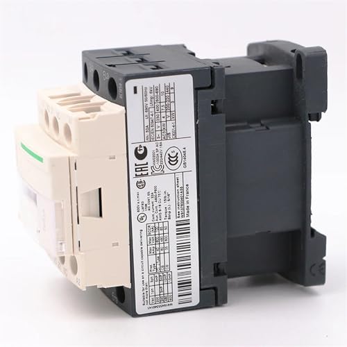 Contacteur électrique triphasé LC1D18D7 18A doté d'une bobine de commande 42V AC