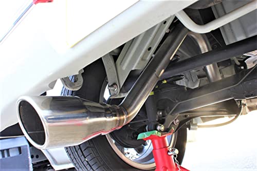 Amazon | エブリィ ワゴン マフラー ABA-DA17W 2WD 4WD ターボ車 1本