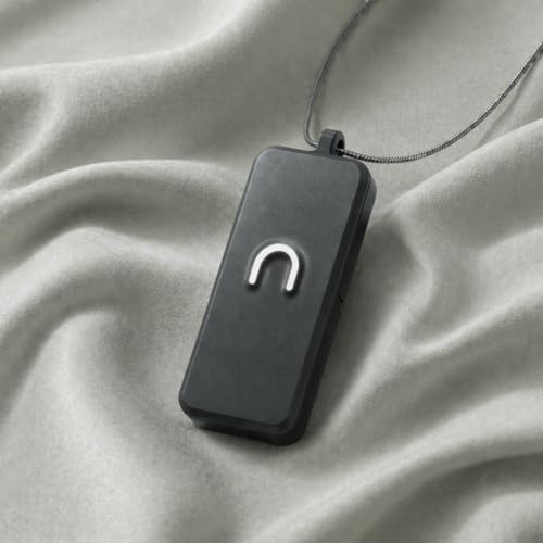Image of neosapien India's First AI Wearable, Neo 1 - Meeting Notetaker for Offline & in-Person Conversations - Smart Summaries, to-Dos and Reminders - Black