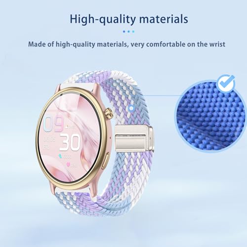 Correa de Nylon Ajustable para Reloj Inteligente TAEPOK S95 miniatura 3