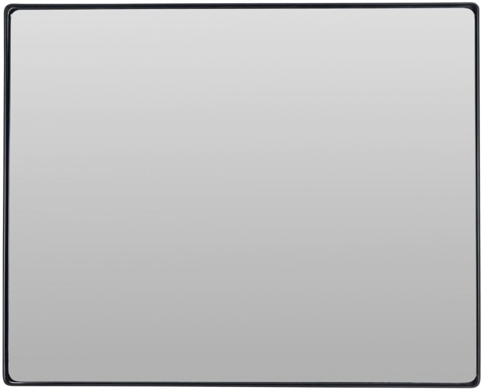 Varaluz Casa 407A02BL Rectangle Mirror - Black