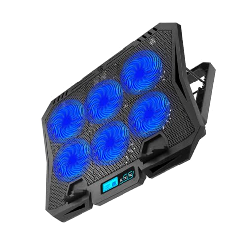 Base refrigerante para laptop TEHAUX con ventilador ajustable miniatura 1