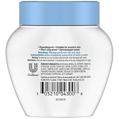 Pond's Dry Skin Cream Rich Hydrating Skin Cream, 3.9 Oz (Pack of 1)