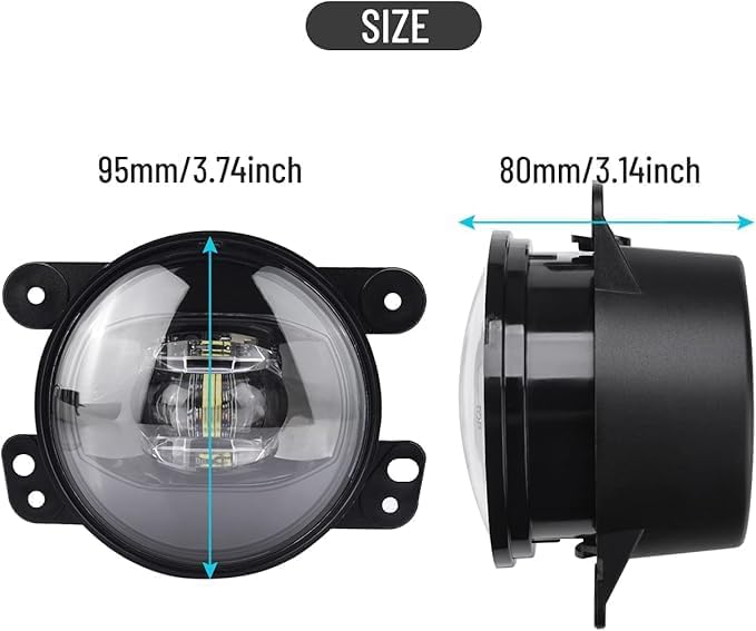 LED ködlámpa részletei