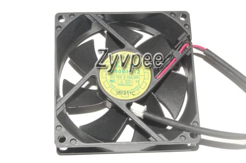 Ventilateur UPS 8cm D80BH-12 GP 12V pour refroidissement de boîtier informatique