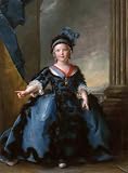XcBAIHOUD Famoso Mural Pintura Cuadros Popular Luis José de Jean Marc Nattier para la Decoración del Hogar de la Oficina 60x90cm