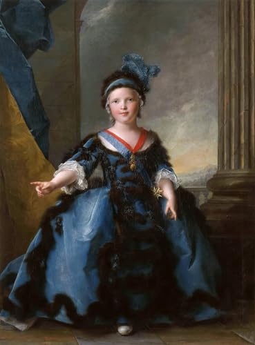Art tableau Louis- par Jean Marc Nattier impression d'art sur toile 60x90cm pour salon