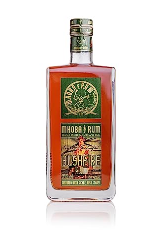 MHOBA Bushfire - Rhum - 55% Alcool - Origine : Afrique du Sud - Bouteille 70 cl