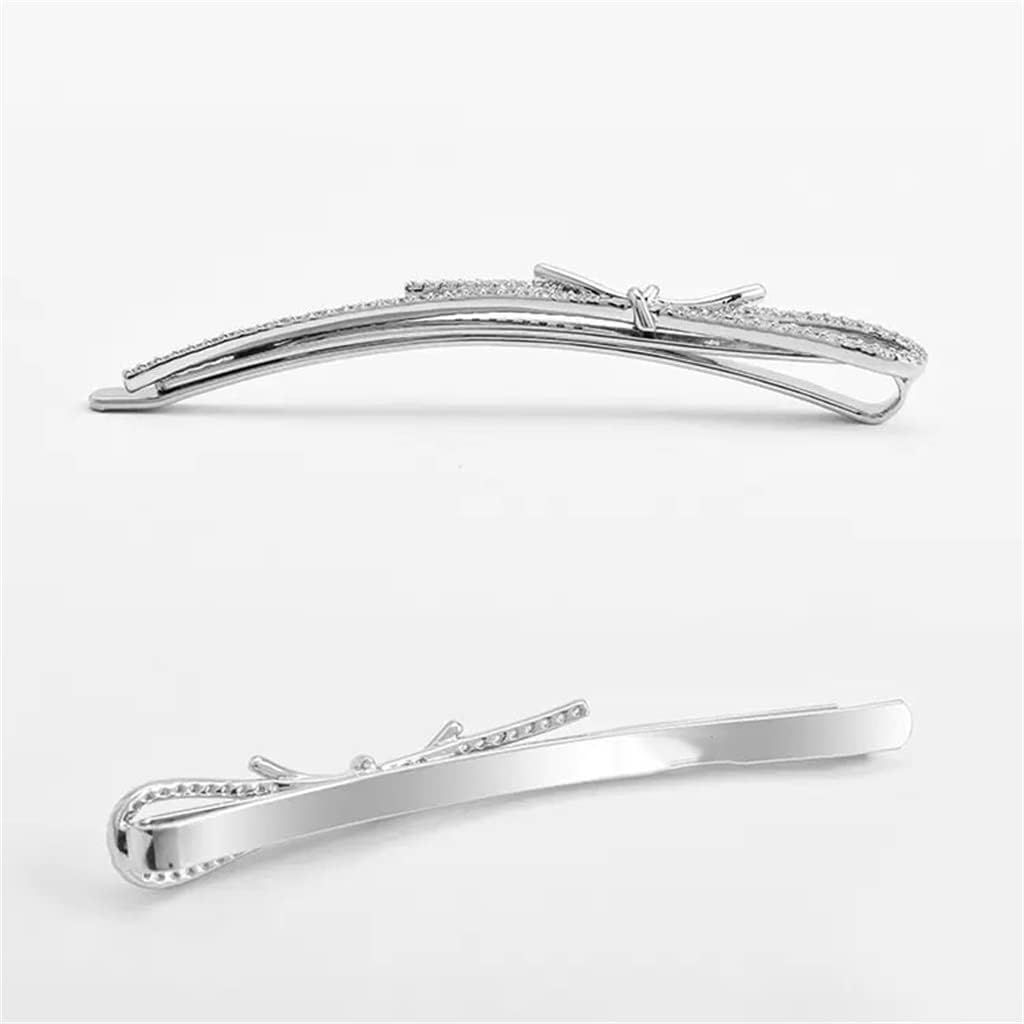 ダイヤモンドがちりばめられたコンパクトなヘア アクセサリー ヘッドドレス小さなエッジ クリップ ガール フレンドのガール フレンドの