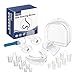 Produktbild Dyroe Schnarchstopper Premium Nasenclip Nasenspreizern Set - 8pcs Nasenspreizer, 2pcs nasenclip,Schnarchschiene Zungenstabilisator Schnarchen Stopper Anti Schnarch anti snoring Nasenklammer Silikon