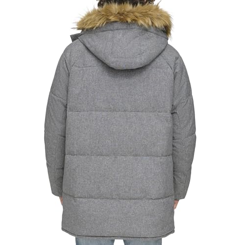 Image of Tommy Hilfiger Mens Quilted Snorkel Parka Coat