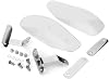 Aramox Motorcycle Hand Guards, 1 Pair of Universal Motorcycle Handguards Wind Deflector Protectors for Most Motorcycles, Fit for for for Kawasaki for Suzuki for Indian