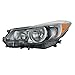 Partzer For 2012-2015 Subaru Impreza 2013-2016 XV Crosstrek Headlight Assembly Halogen Headlamp w/Clear Lens w/Bulbs Driver+Passenger Side Replacement SU2502140 SU2503140