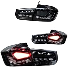 Car Styling Accessories, Compatible For BMW F30 Tail Lights 2013-2018 F80 LED Tail Light Rear Stop Lamp 320i 325i 330i DRL Signal AutoSmoke White