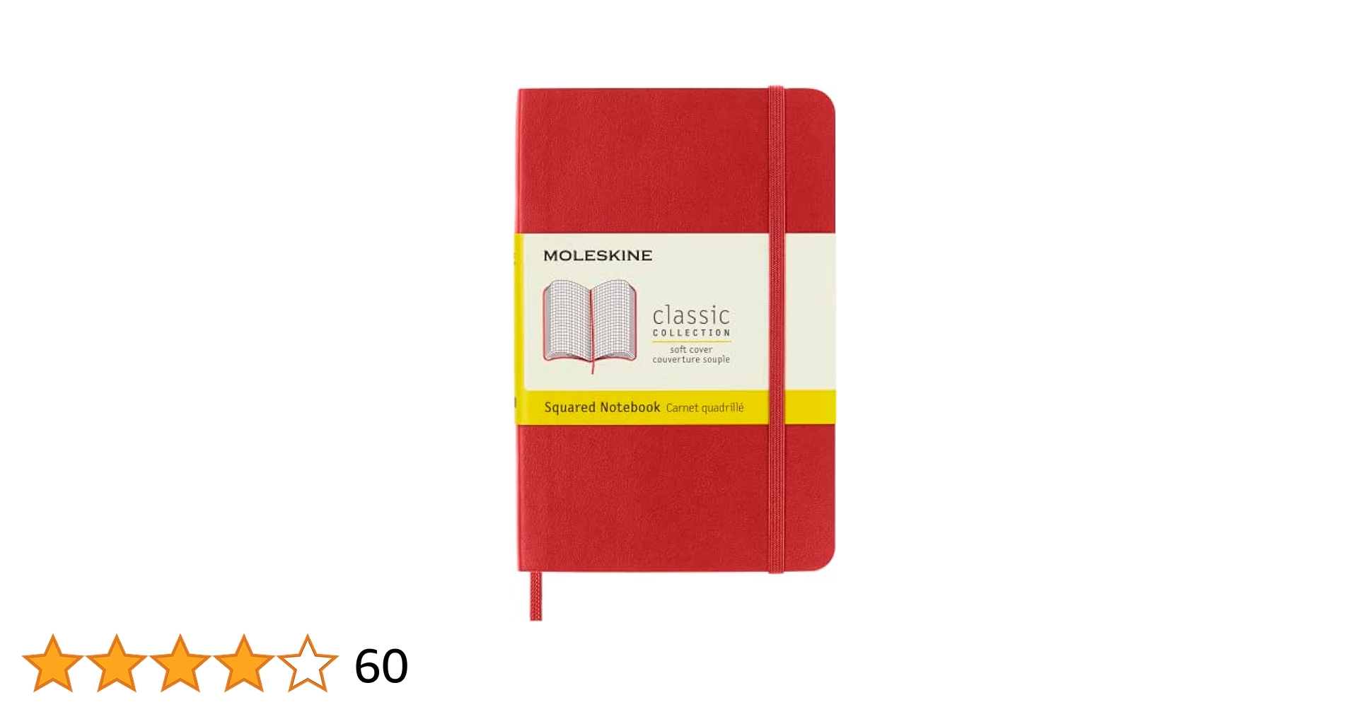 Amazon.com : Moleskine Classic Notebook, Soft Cover, Pocket