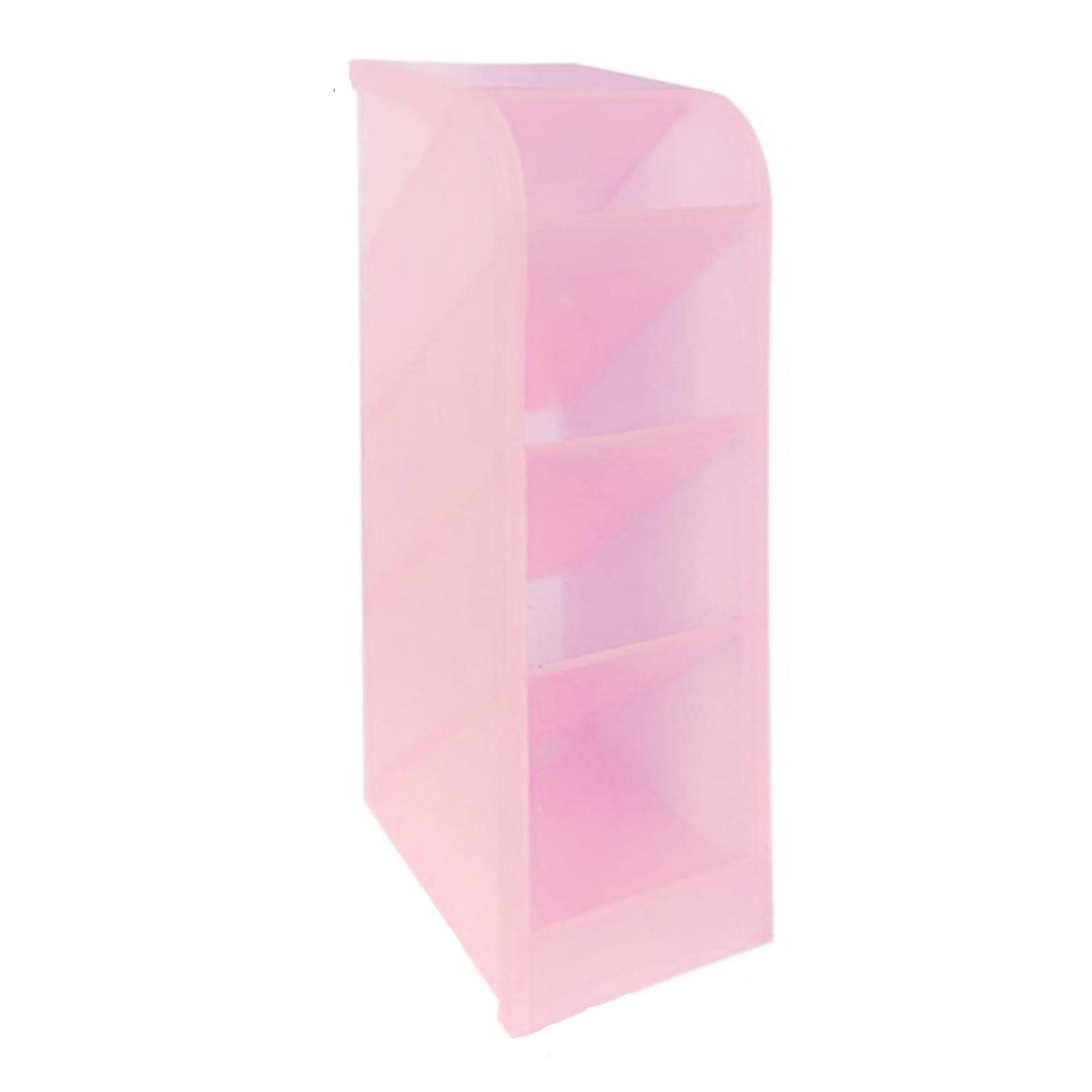 Desk Pen Holder Pencil Makeup Organizer Desktop Organizer for Cosmetics Plastic Storage Box School Office Kawaii Stationery