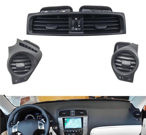 Bouches daération climatisation pour Lexus IS250 IS300 grille ventilation tableau bord - 2