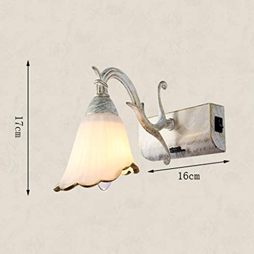 Lampe miroir avant salle de bains pour éclairage sans ombre