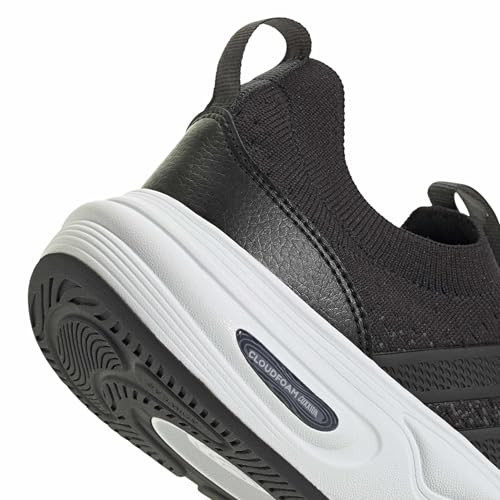 adidas Women's Cloudfoam Cuxxion - Sock, Black/Carbon/White, 11 by adidas - Image 5