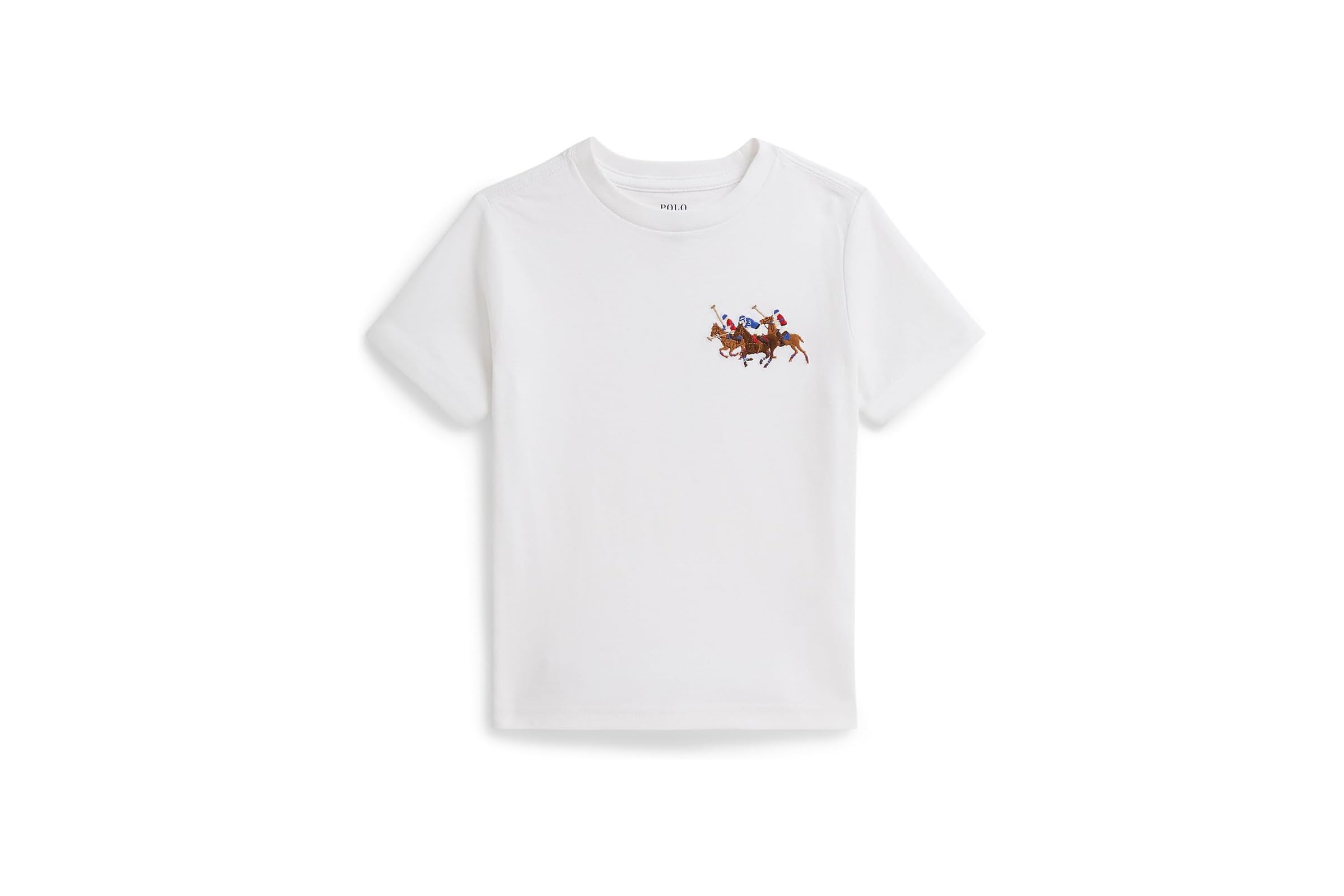 Polo Ralph Lauren Kids Triple-pony Cotton Jersey Tee (toddler/Little Kid)