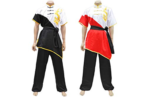 Tenue Chang Quan ShenLong ample anti-frottement pour mouvements de kung-fu