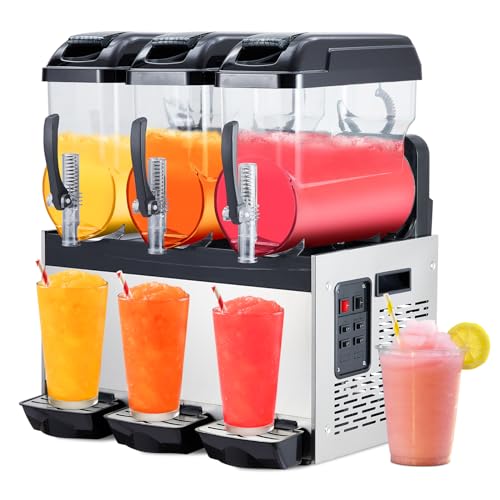 Image of Acekool Commercial Margarita Machine, 36L /9.6 Gal Frozen Margarita Machine Smoothie, Self-Cleaning, 860W Stainless Steel Slushy Machine for Snow Melts, Cocktails, Homes, Coffee Shops, Restaurants