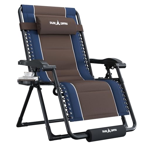 Image of UDPATIO Oversized Zero Gravity Chair Outdoor Padding Folding Recliner