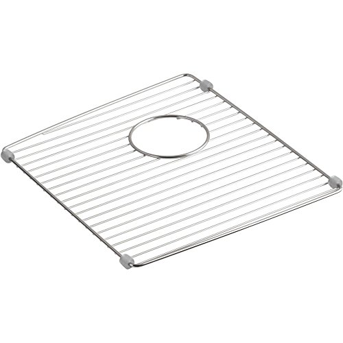 Rejilla para lavabo derecha Kohler Brookfield acero inoxidable