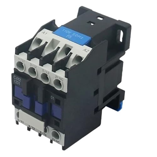 Contacteur CJX2 AC 12A triphasé 380V pour automatisme et commande magnétique