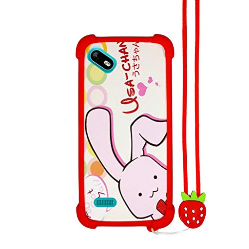 Coque pour Echo Buzz Echo Mobiles Buzz Coque Silicone Border + PC Hard Stand Housse Étui Case Coverr TZ