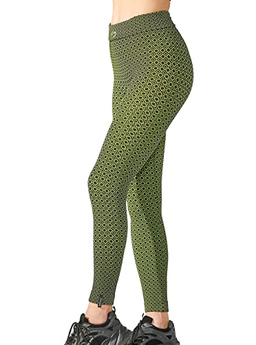 Leggings Superslim BeGood mallas cómodas motivo cuadrado para vestir y oficina